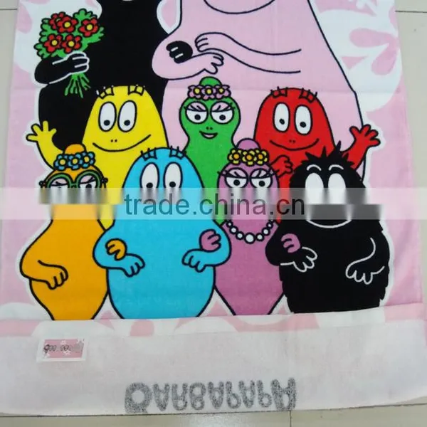 Lovely Cartoon Barbapapa Family Beach Towel/cartoon Printed Home Beach Towel Quality Choice photo-2