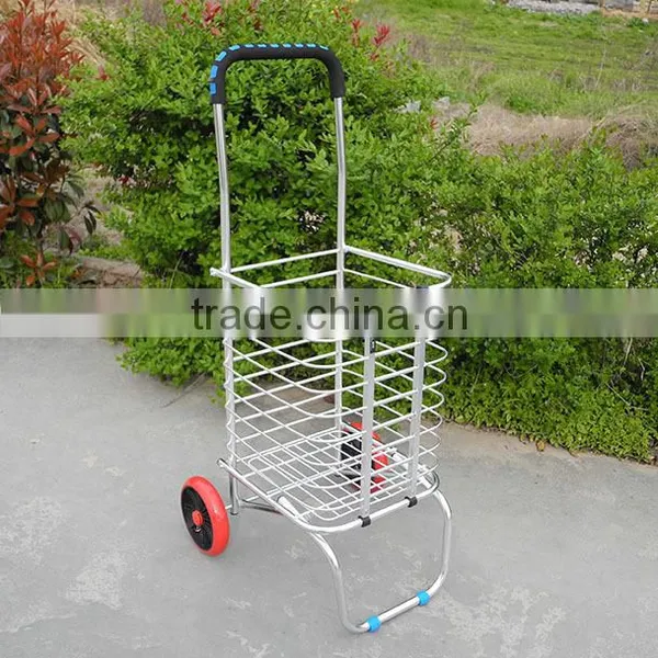Folded Shopping Cart