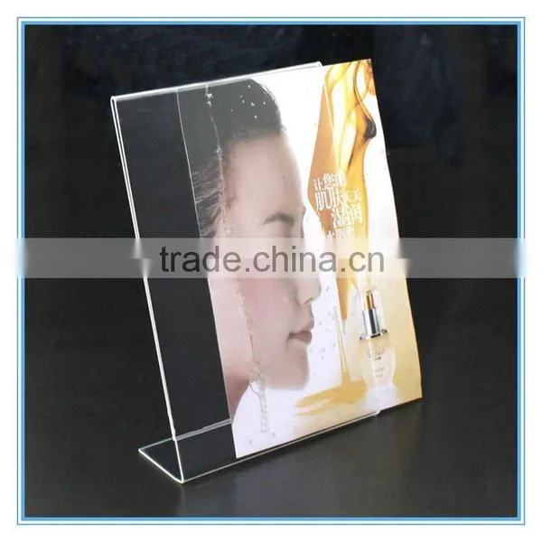Clear Acrylic Menu Cover