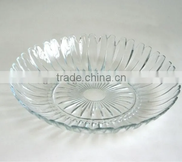 Transplate Glass Round Plate