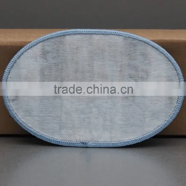 High Quality Customized Merrow Edge Woven Patches photo-6