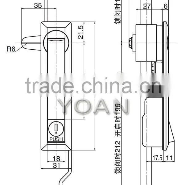 731-1cabinet Safe Outdoor Lock photo-2