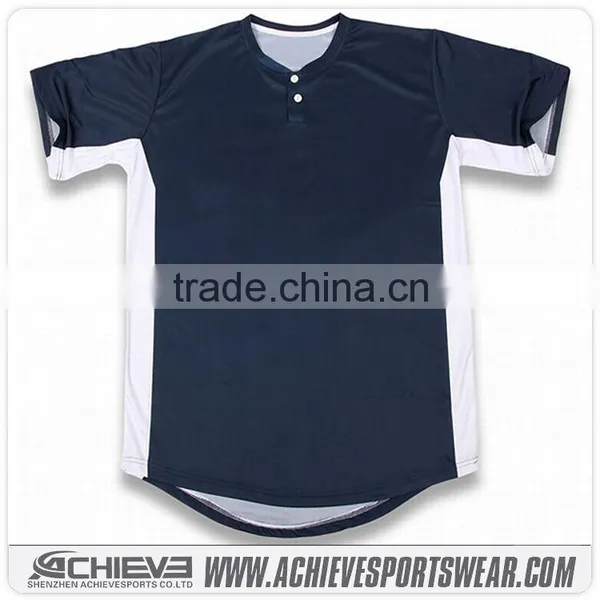 2016 New Arrival Full Sublimation Printing Polyester Baseball Shirts Custom Sublimated Baseball Jersey photo-5