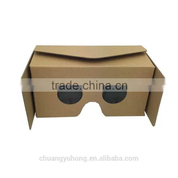 OEM Google Cardboard V2 Big Lens VR 3d Glasses 4c Printing With Bluetooth Gamepad Remote Vr Games Movies 3D Google Cardboard photo-6