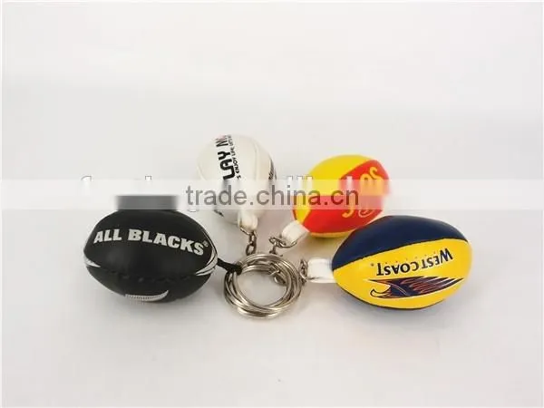 China Rugby PVC Foam Key Chain photo-3