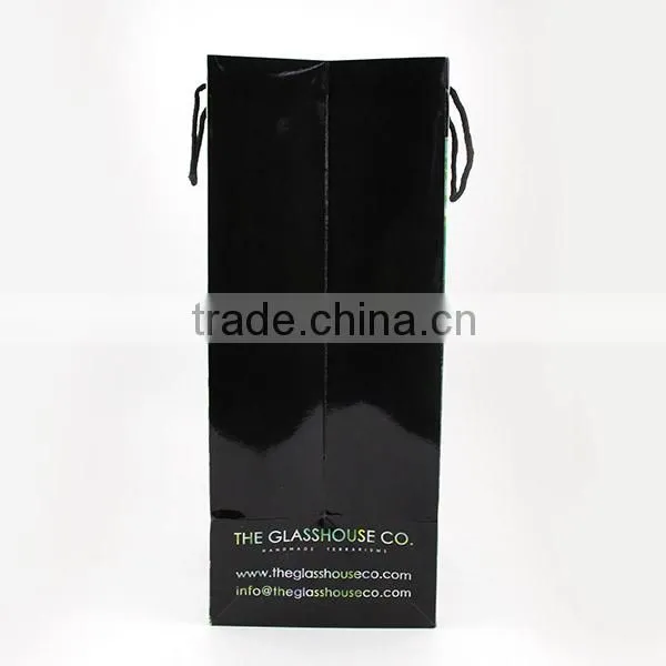 Competitive Price Full Color Paper Hand Bag With Handle photo-5