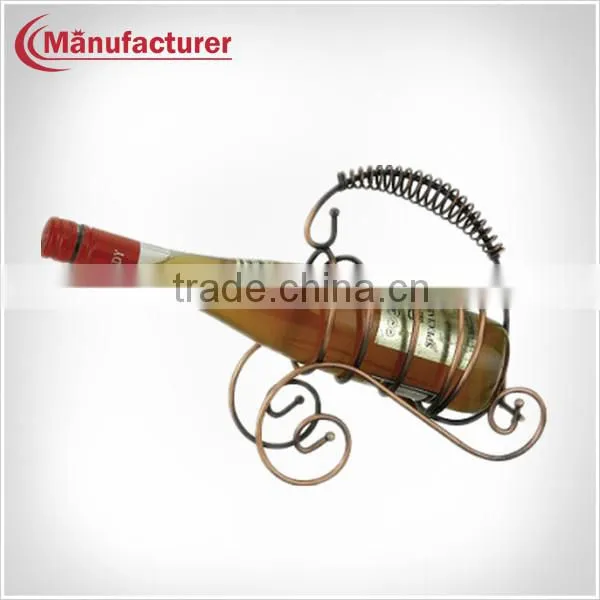 Bar Chrome Plating Wine Bottle Shelf Holder/Liquor Stand/Liquor Bottle Decoration