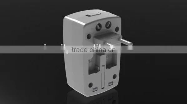 Worldwide Travel Adapter USB Universal Wholesale ac Travel Power Adaptor photo-2