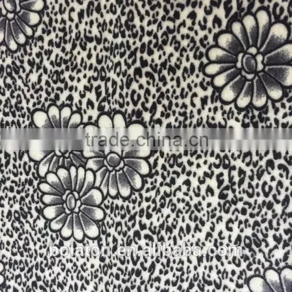 Flower With Leopard Print ks Velvet photo-2