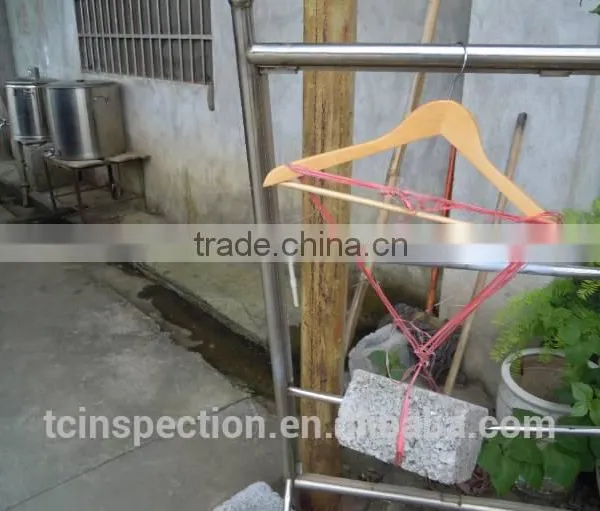 Inspection Service for Wooden Hanger in Lipu Guangxi photo-5