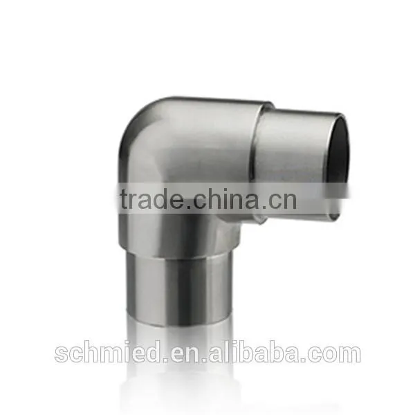 Stainless Steel Acute Vertical Corner 90 Degree Elbow For Split Tube 42.4mm ,flush Angle photo-3