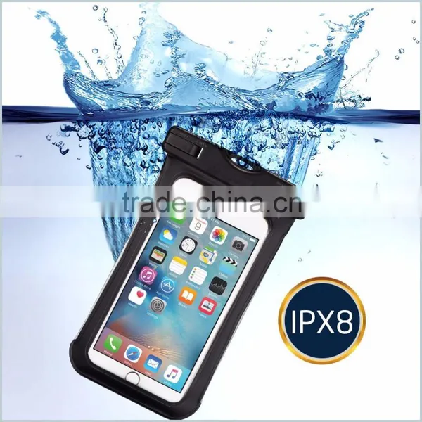 2016 New Design PVC Waterproof Phone Pouch With Clear Windows on Side photo-3
