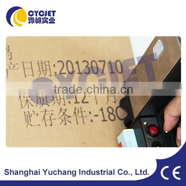 CYCJET Industrial Inkjet Coding Printer/Automatic Date Code Printer/handheld Batch Printer photo-6