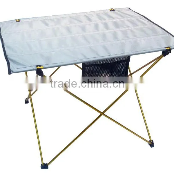 HIgh Quality 600D Oxford Lightweight Hangout Camping Aluminum Folding Table photo-5
