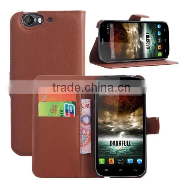 High Quality Flip Wallet For Wiko Darkfull Case photo-2
