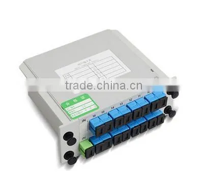 1*2/1*4/1*8/1*16/1*12/1*32 Insertion Type FTTH Passive Fiber Optic PLC Splitter BOX With SC Upc Adapter photo-4