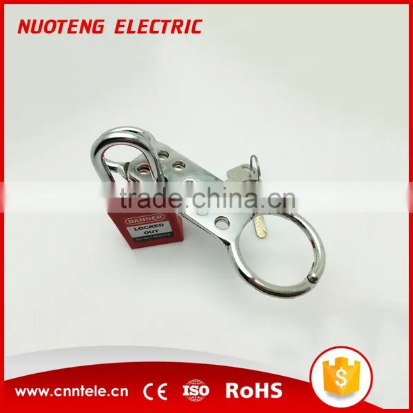 DAH01 149mm Eight Holes Aluminum Key Lockout Hasp photo-4