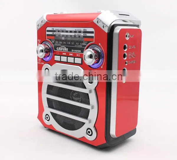 High Quality NEW Solar Powered AM/FM Radio With Solar Panel,USB/SD/Aux-in photo-4