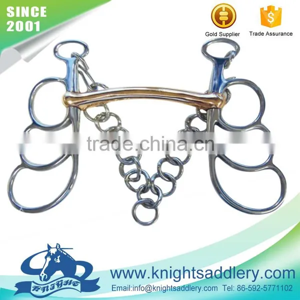 Brass Gag Horse Bit