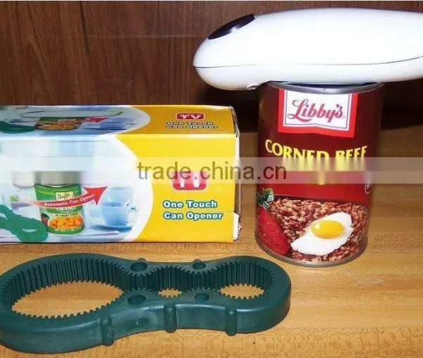 New One Touch Automatic Can Jar Opener Tin Open Tool Cordless Battery Operated photo-2