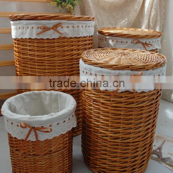 2016 Hot Selling Square Bamboo Folding Hamper