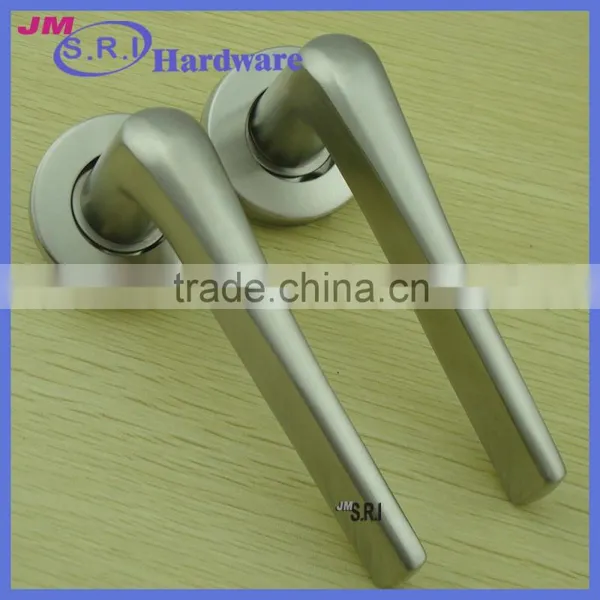 China Trade Assurance Supplier Solid Stainless Steel Vintage Antique Door Handle , Main Door Handle photo-6