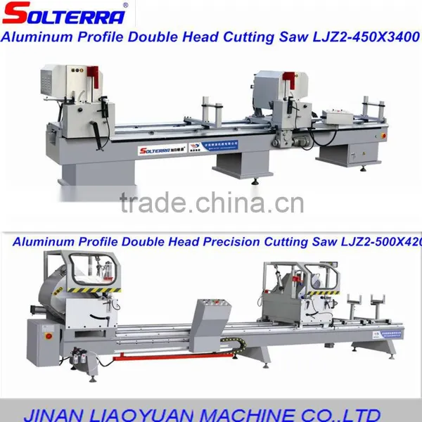 Aluminum Window and Door Making Machine-CNC Double Head Precision Cutting Saw photo-2