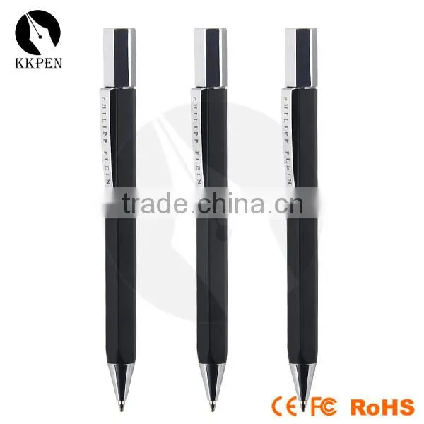 KKPEN Hexagon Ballpoint Pen Custom Metal Ballpoint Pen