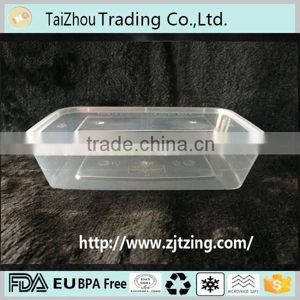 650ml Disposable Plastic Takeaway Container / 300ml - 3000ml Takeaway Food Container photo-2