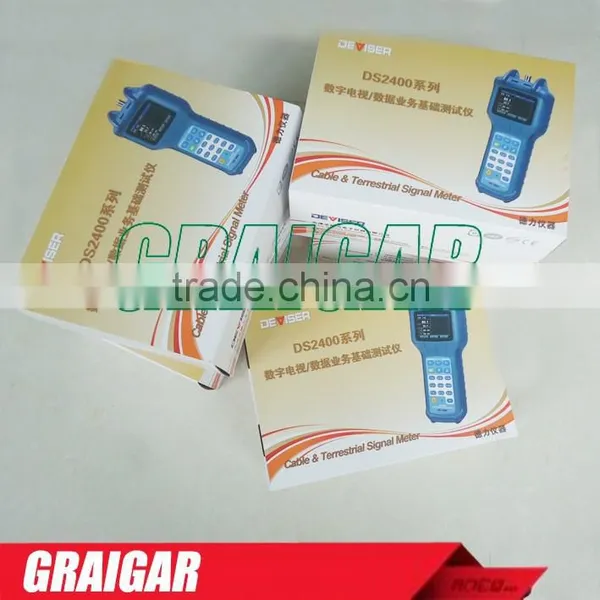 NEW Deviser DS2400T DVB-T/T2 Meter Terrestrial Signal Level Meter CATV METER(Many Stock) photo-6