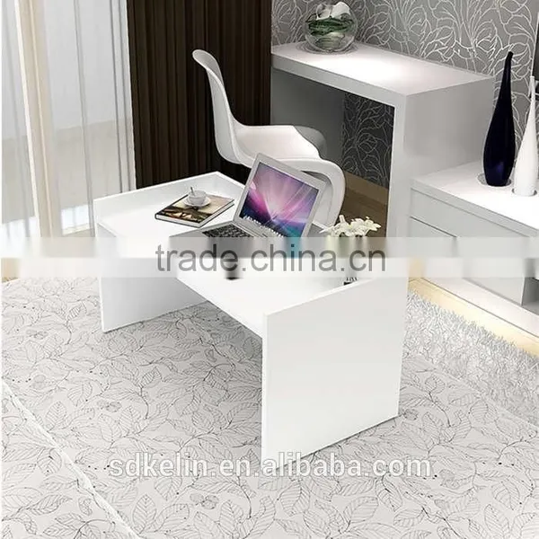 Small Wooden Computer Desk for Bed photo-3