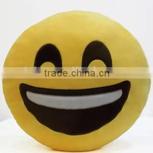 2015 Best Selling High Quality Stuffed Soft Plush Lovely Emoji Toys