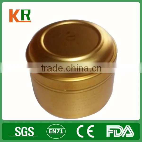 Hot Sale Aluminum Case Tin Round Shape