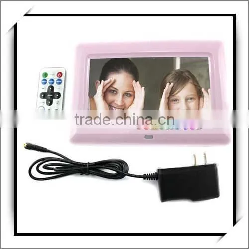 High Quality Wide Screen 7 Inch Super Slim Digital Photo Frame photo-2