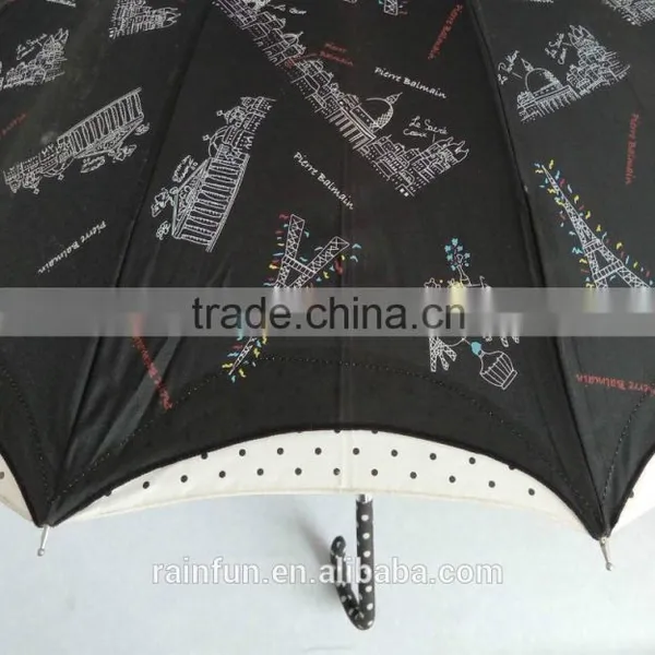 Japanese Style Beautiful 14 Ribs Umbrella for Wholesale photo-4