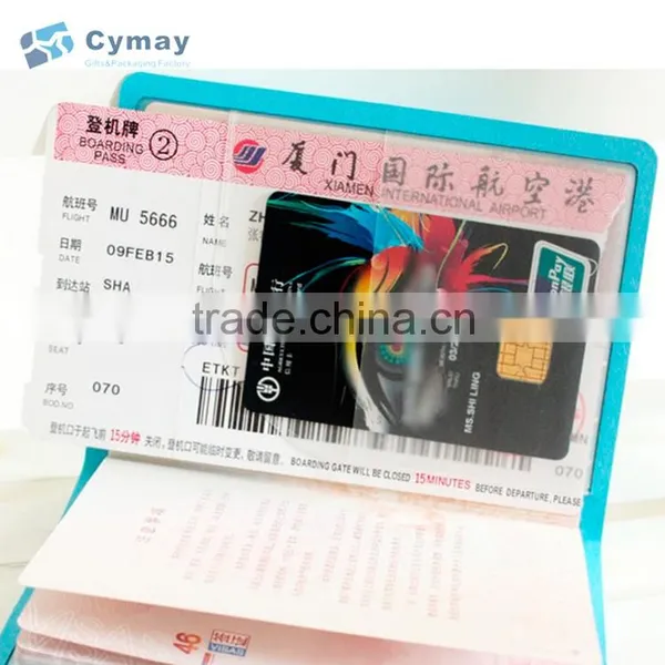 Cheap PVC Passport Holder Clear Plastic Cover photo-4