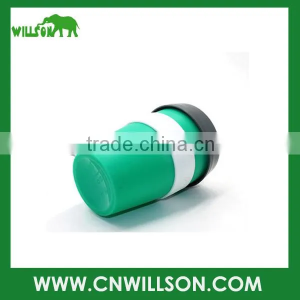 China Supplier BPA Free Plastic Collapsible Silicone Foldable Water Bottle photo-4