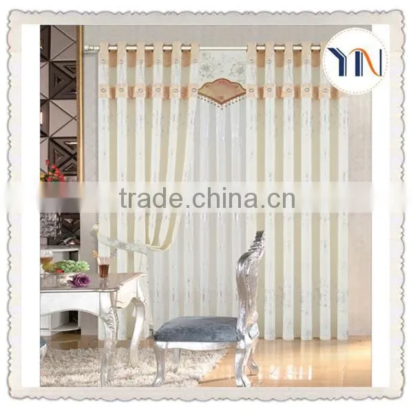 Fashion Design Hot Silver Curtain Upholstery Fabric for Home Textile