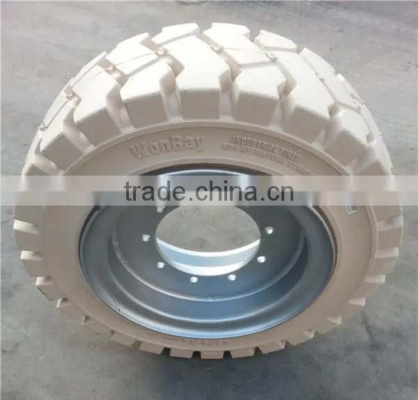 CHEAP Forklift Solid Tire, Tracktor Forklift Tire 7.50-16 10-16.5 Etc. photo-2
