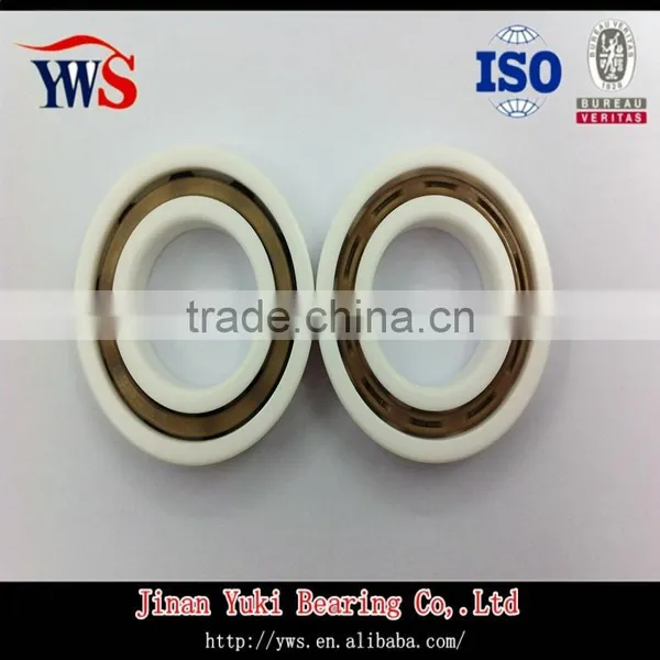 Si3N4 Balls PEEK Cage ZrO2 Rings 6205 ZrO2 Full Ceramic Bearing photo-4