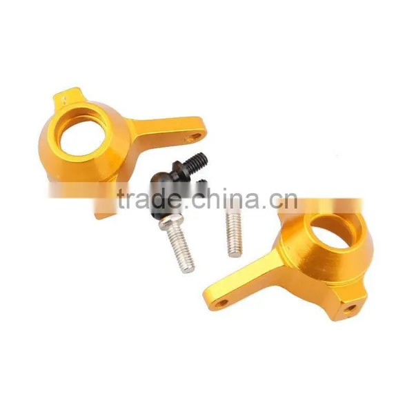 RC HSP Gold Aluminum Steering Hub L/R Arm photo-4
