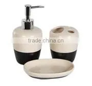 Assorted Stoneware Bathroom Accessories