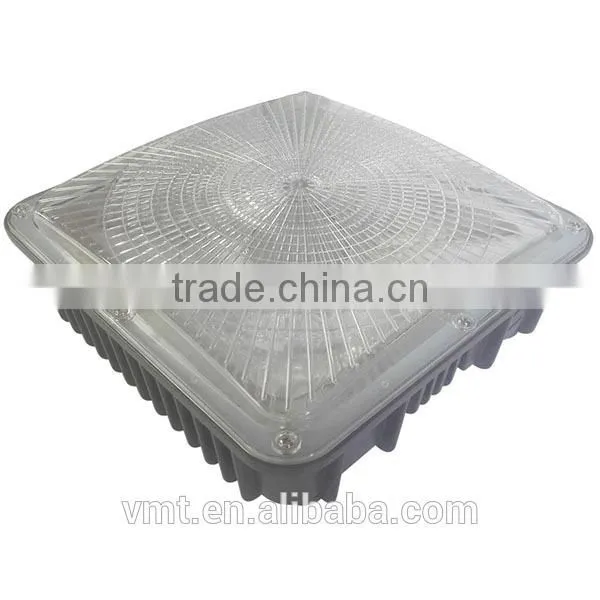 80W Die Casting LED Garage Light Fixtures For Commercial Canopy photo-2