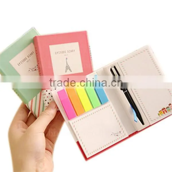 Multipurpose With Pen Set Pad Sticky Note Book photo-3