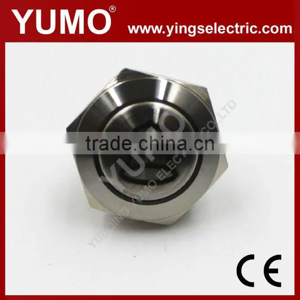 LA19-AJS 19mm 250V Led Momentary Elevator Equipment Pushbutton Switch Metal Push Button Bell Push Button photo-5