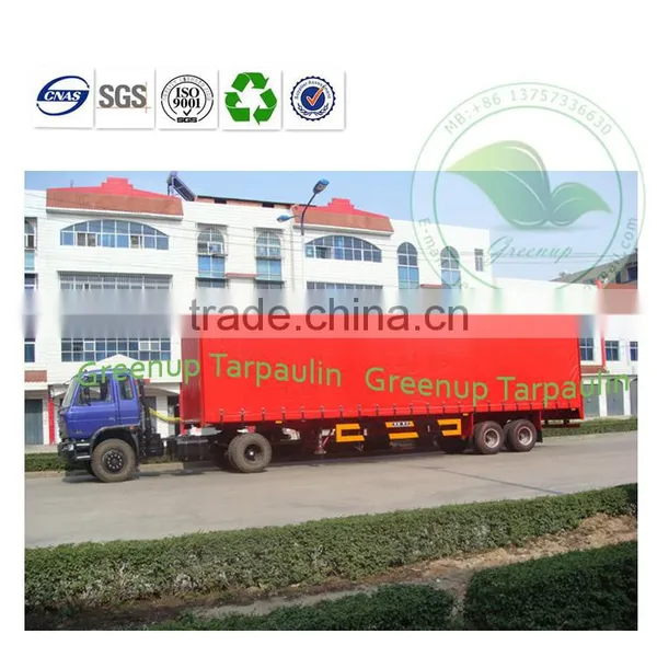 Custom Made PVC Coated Tarpaulin Container Curtain Side photo-2