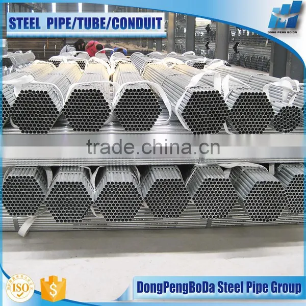 1 1/4" Q195 Q235 Galvanized Round Steel Conduit photo-2