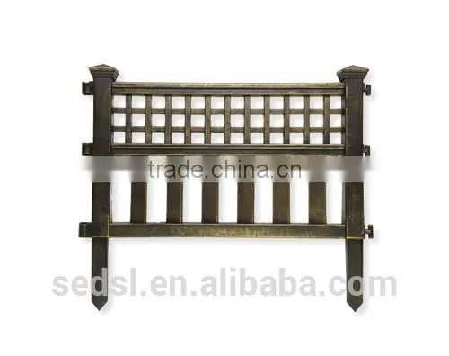 Factory Price Decorative Plastic Garden Fence photo-2