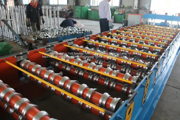 Glazed Tile Metal Coil Roll Forming Machine photo-4