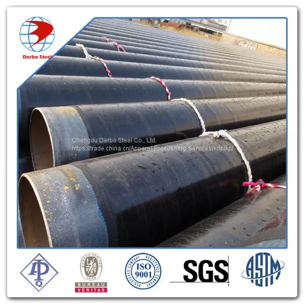 SCH40 ASTM A53 GrB 3PE SMLS Pipe photo-4